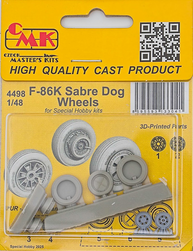 CMK - F-86K Sabre Dog Wheels