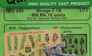 Detailset: Mirage F.1B - MB Mk.10 seats