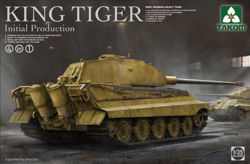 Takom - King Tiger Initial Production