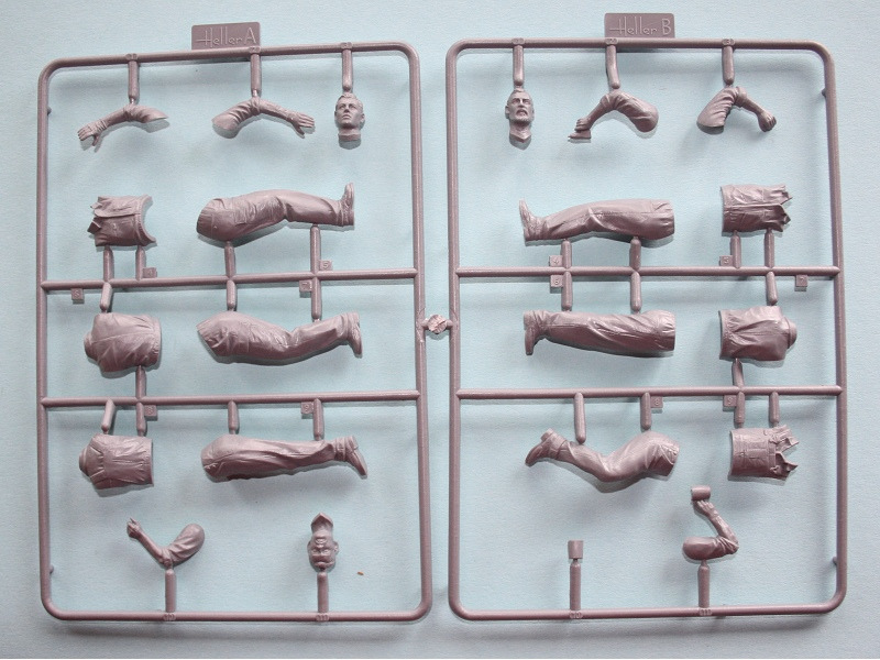 Der Doppelrahmen mit den Teilen A+B