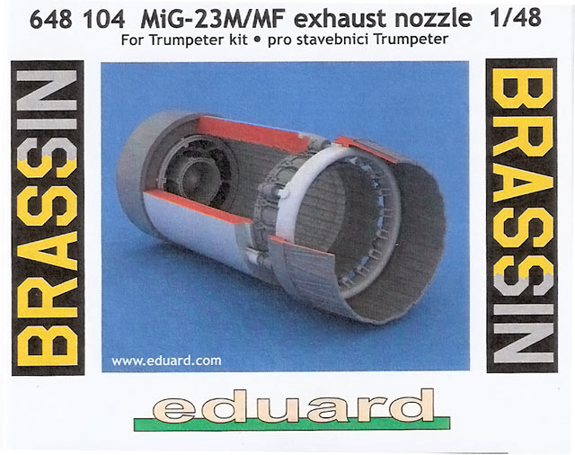 Eduard Brassin - MiG-23M/MF exhaust nozzle