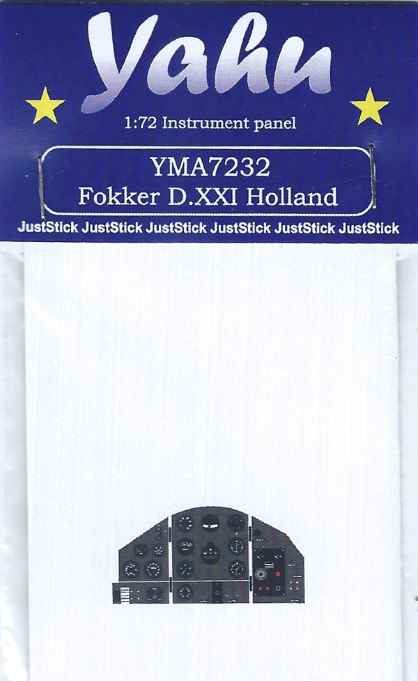 Yahu Models - Fokker D.XXI Holland