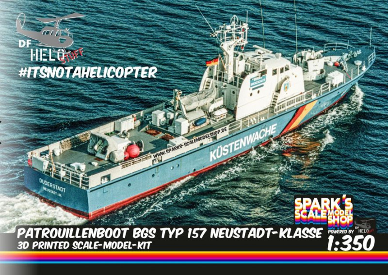 DF Helo Stuff - Patrouillenboot BGS Typ 157 Neustadt-Klasse