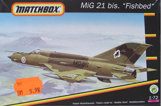 Matchbox - MiG-21bis Fishbed