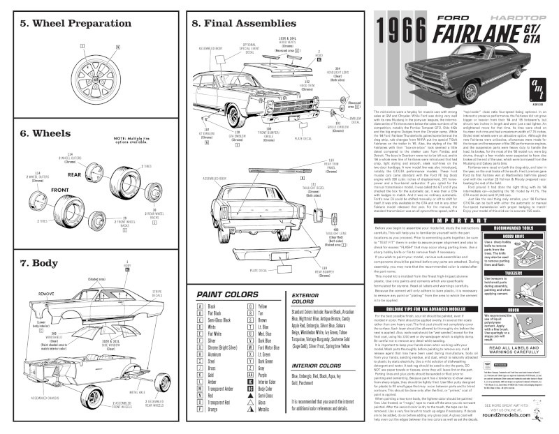 AMT - 1966 Ford Fairlane GT /GTA Hardtop