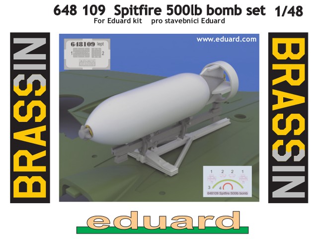 Eduard Brassin - Spitfire 500lb bomb set 