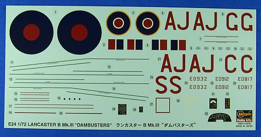 Hasegawa - Avro Lancaster B.Mk. III Dambusters