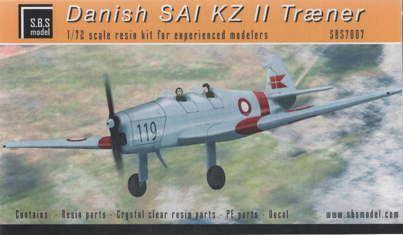 S.B.S Model - Danish SAI KZ II Traener