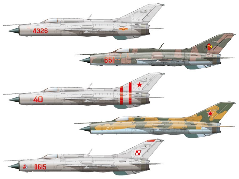 Eduard Bausätze - MiG-21PF