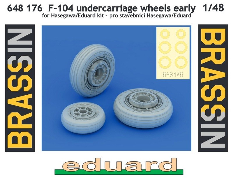 Eduard Brassin - F-104 undercarriage wheels early