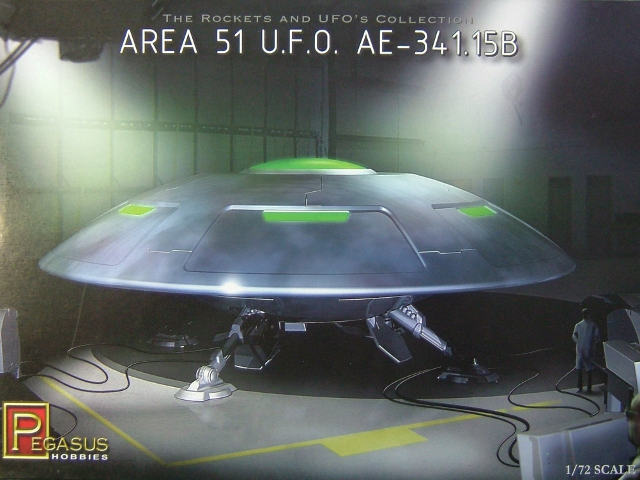 Pegasus Hobbies - Area 51 U.F.O. AE-341.15B