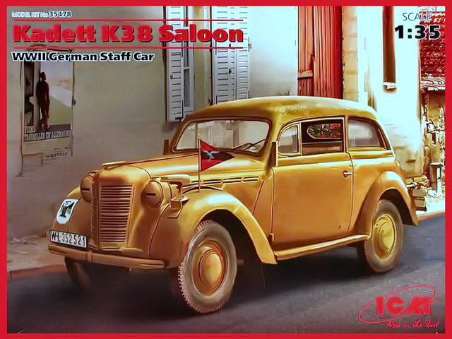 ICM - Kadett K38 Saloon - WWII German Staff Car