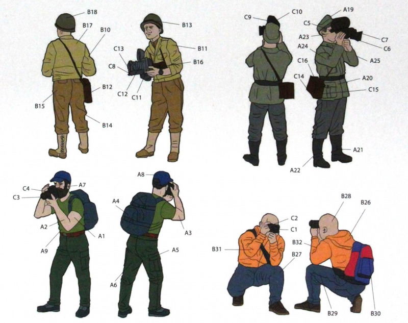 AK Interactive - Photographers-different eras/Fotografen-verschiedene Epochen