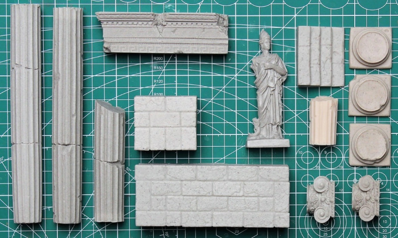 Reality in Scale - Antike ionische Säulen