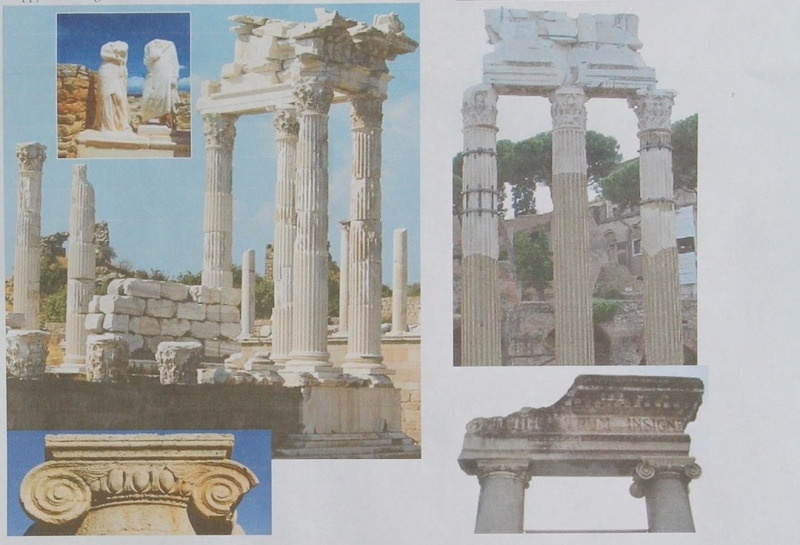 Reality in Scale - Antike ionische Säulen