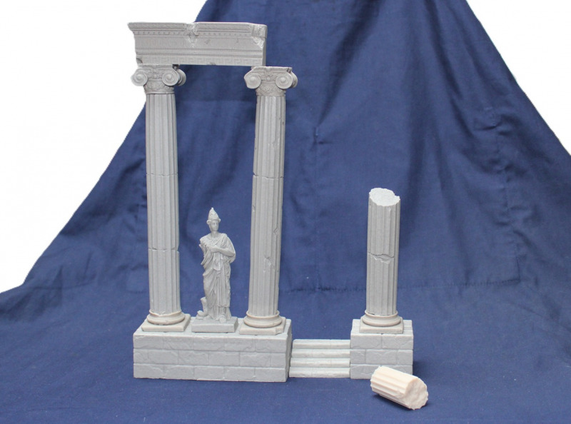 Antike ionische Säulen