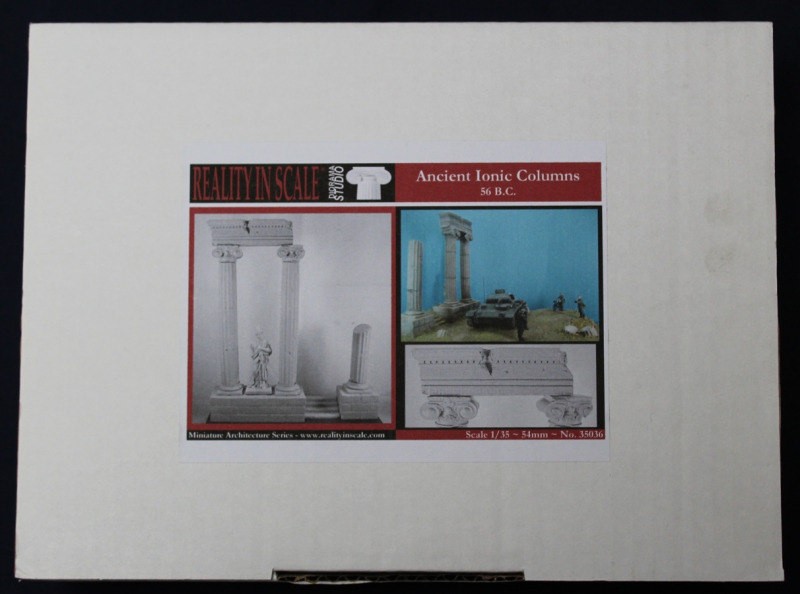 Reality in Scale - Antike ionische Säulen
