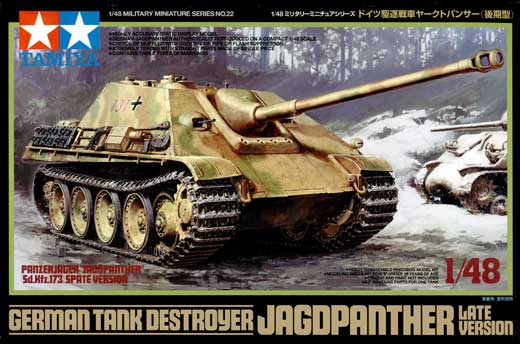 Tamiya - German Tank Destroyer Jagdpanther - Late Version