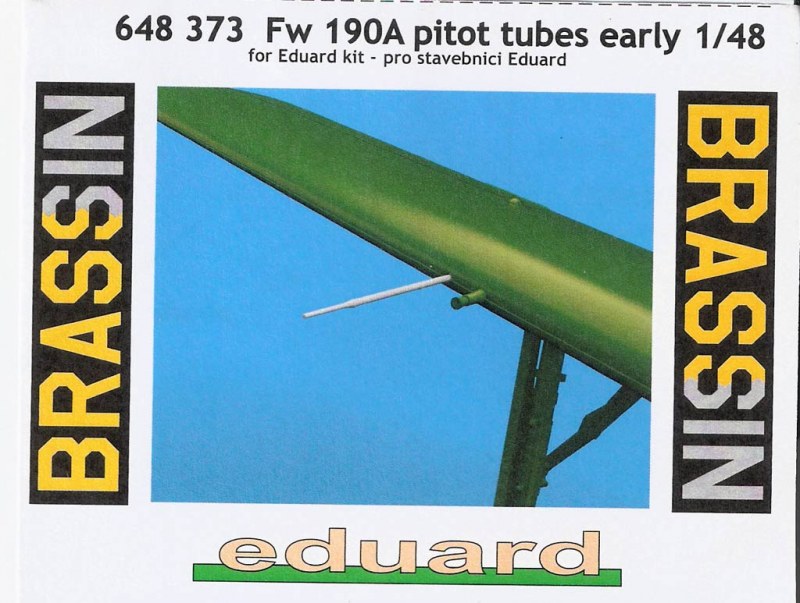 Eduard Brassin - Fw 190A pitot tubes early