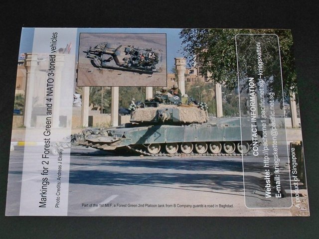 Echelon - USMC Operation Iraqi Freedom M1A1HA (Heavy Common) Abrams