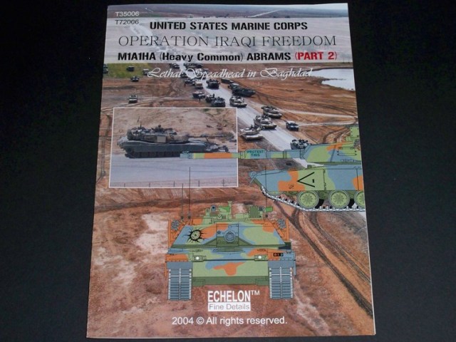 Echelon - USMC Operation Iraqi Freedom M1A1HA (Heavy Common) Abrams