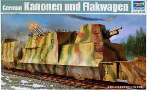 : German Kanonen und Flakwagen