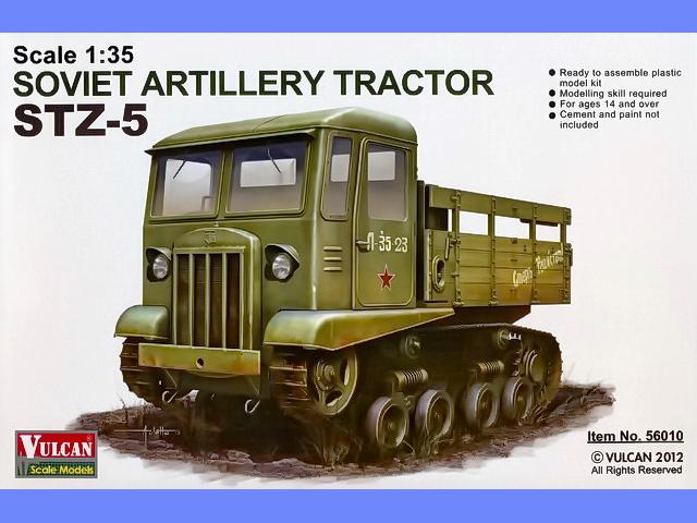 Vulcan-Models - Soviet Artillery Tractor STZ-5