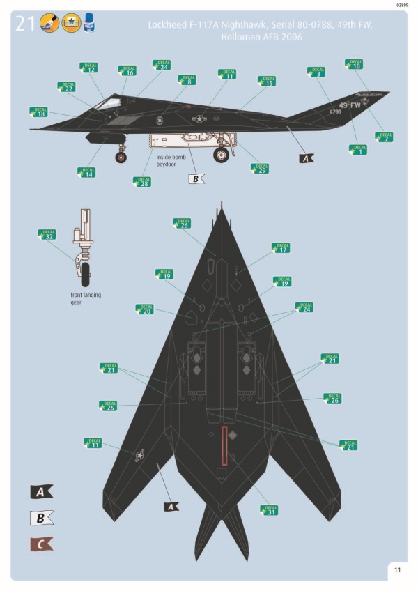 Revell - Lockheed Martin F-117A Nighthawk