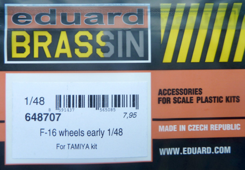 Eduard Brassin - Brassin F-16 wheels early 1/48
