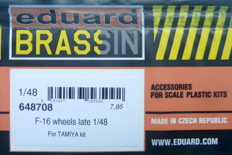 Eduard Brassin - Brassin F-16 wheels late 1/48
