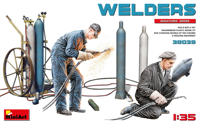 MiniArt - Welders (Schweißer)