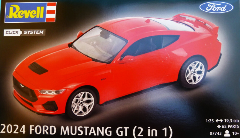 Revell - 2024 Ford Mustang GT (2 in 1)