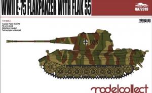 WWII E-75 Flakpanzer with Flak 55