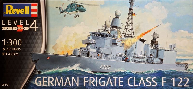 Revell - German Frigate Class F 122