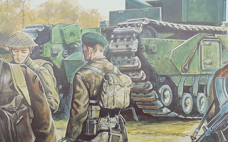 Esci - MK IV "Churchill" with Commandos