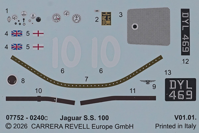 Revell - Jaguar S.S.100