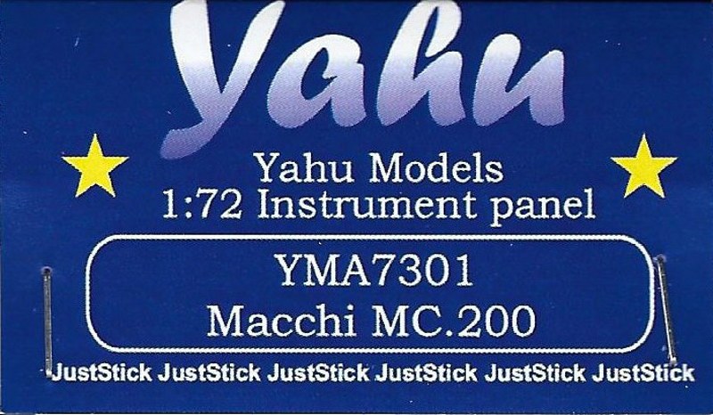 Yahu Models - Macchi MC.200 Instrument panel