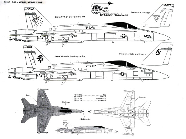 Superscale International - F-18 Hornet