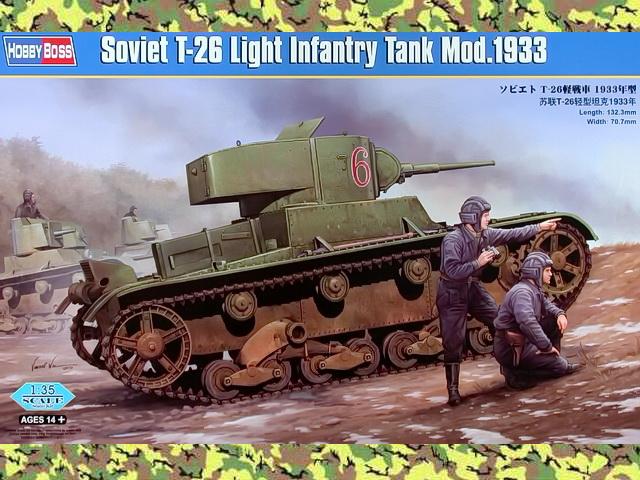 HobbyBoss - Soviet T-26 Light Infantry Tank Mod.1933