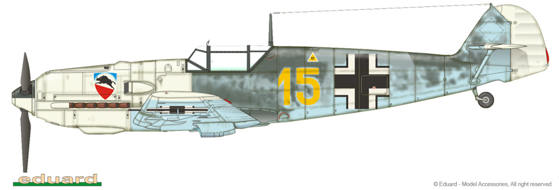 Eduard Bausätze - Bf 109E-3