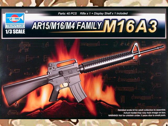 Trumpeter - AR15/M16/M4 Family - M16A3
