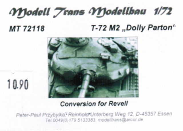 Modelltrans - T-72 M2 