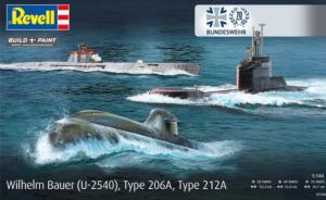 Kit-Ecke: 70 Years Bundeswehr: Wilhelm Bauer, Type 206A, Type 212A