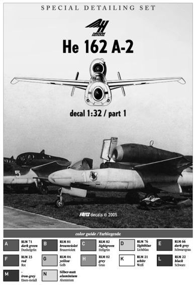 FRITZ decals - He 162 A-2 Part 1