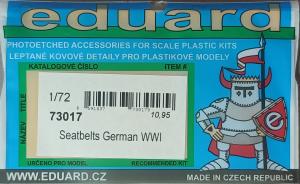 Kit-Ecke: Seatbelts German WWI