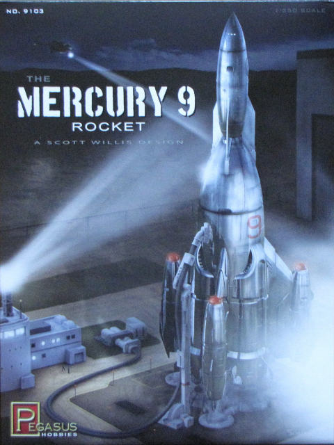 Pegasus Hobbies - Mercury 9 Rocket