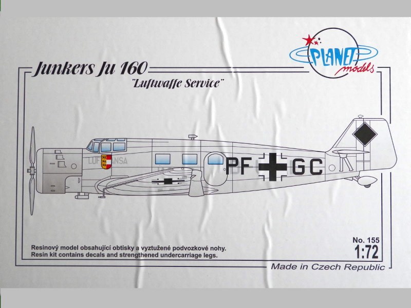 Planet Models - Junkers Ju 160 