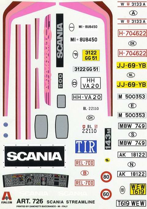Italeri - Scania R143 Streamline