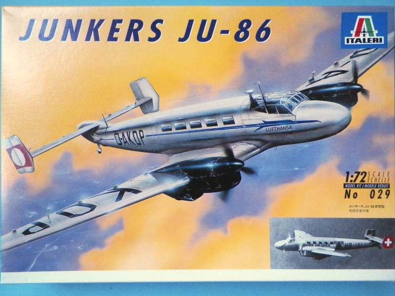 Italeri - Junkers Ju-86 Civilian