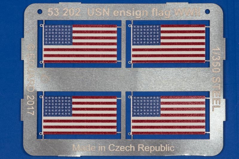 Eduard Ätzteile - WWII US Ensign Flags